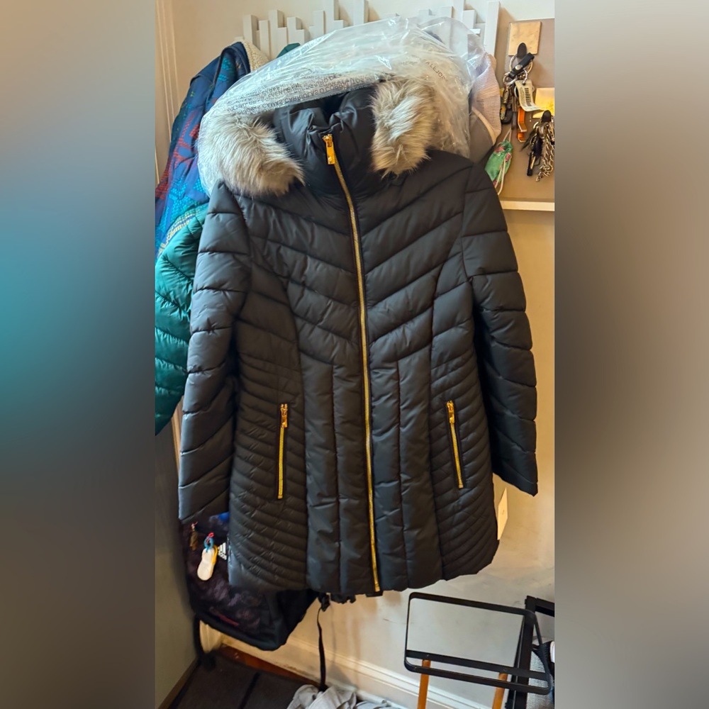 Anne Klein Puffer Winter Coat BRAND NEW